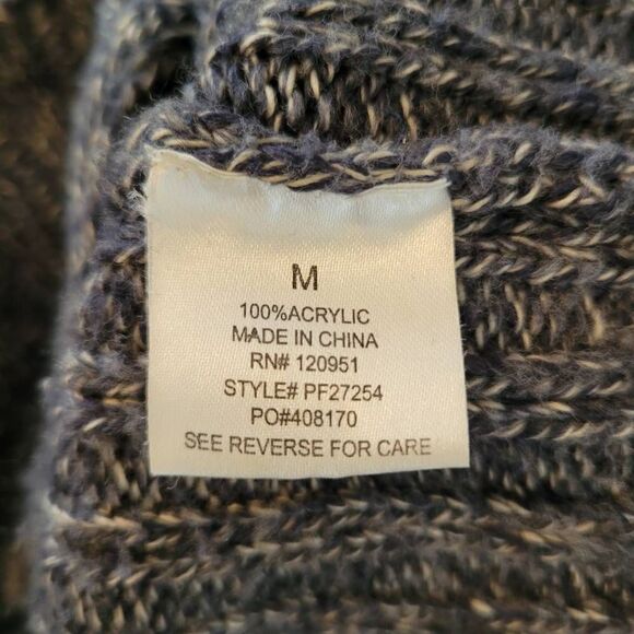 Pink Rose Women's Gray Sweater - Picture 5 of 6